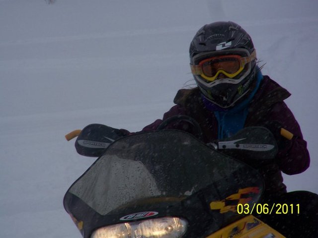Snowmobiling