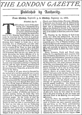Founding of the "Westminister Gazette"