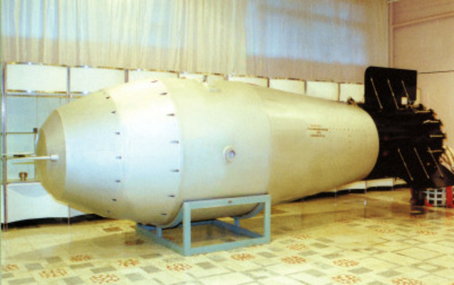 Russians Drop Tsar Bomba - "King of Bombs"
