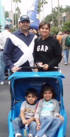 Family vacation at Disney World