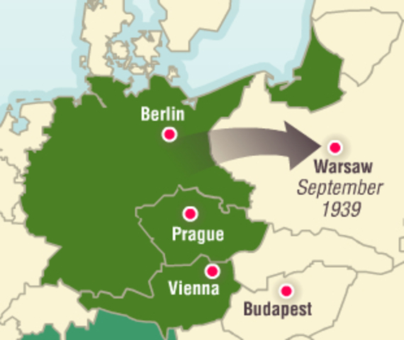 Hitler Demands the Port City of Danzig in Poland