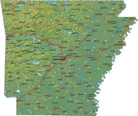 Arkansas becomes a territory