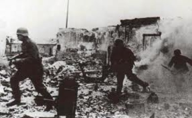 German defeat at Stalingrad