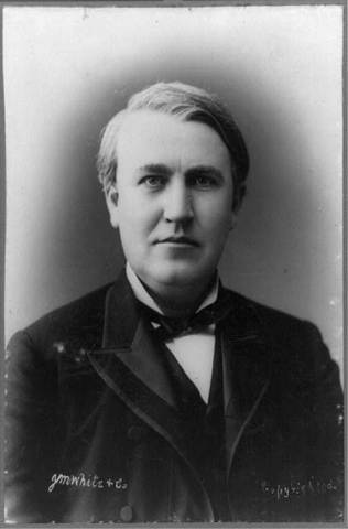 1847-1931: Thomas Edison