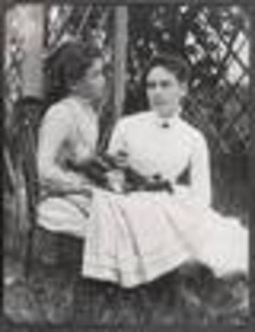 Helen Keller begins working with Anne Sullivan