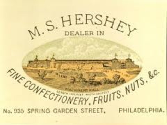 Mr. Hershey's first business