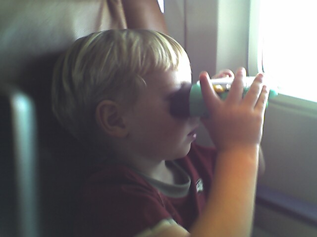 I flew to Santa Fe, New Mexico when I was 3.