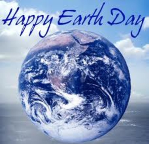 First earth day