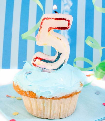 My fifth birthday