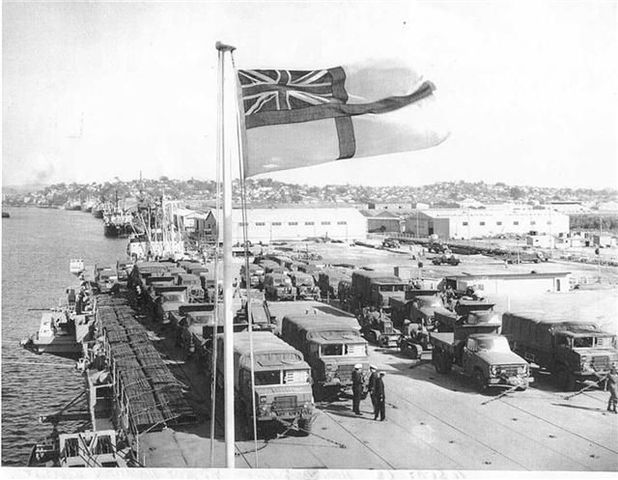 Australias First troops in veitnam