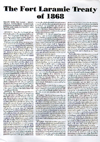 Treaty of Fort Laramie