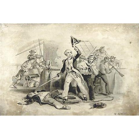 John Paul Jones captures Serapis