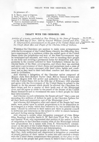 Treaty of New Echota