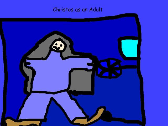 Christos as an adult