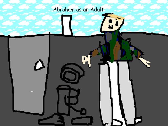 Abraham as an adult