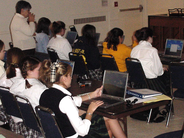 Learning with Laptops Program Begins