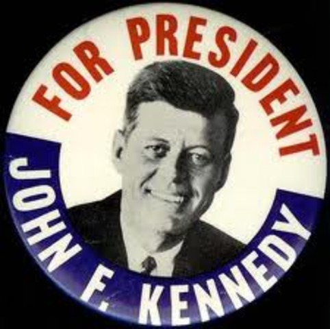 John F. Kennedy beats Richard Nixon in the general election.