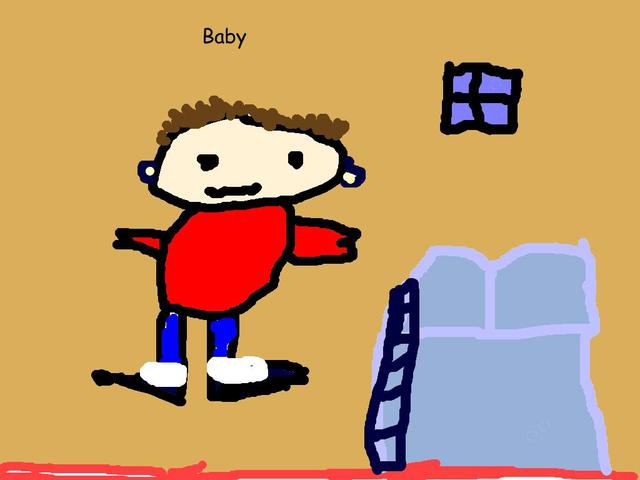 Barnaby as a baby