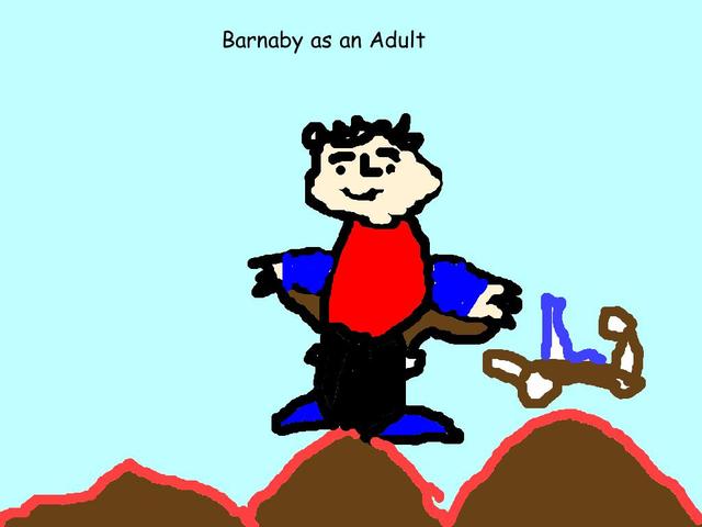 Barnaby as an adult