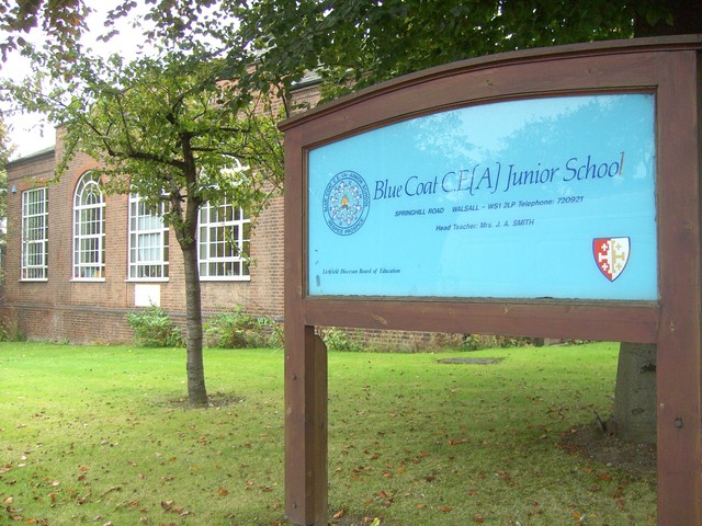 Attends Blue Coat Church of England School