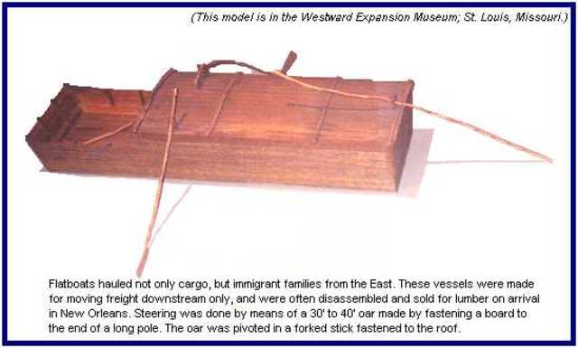 INVENTION OF THE FLATBOAT