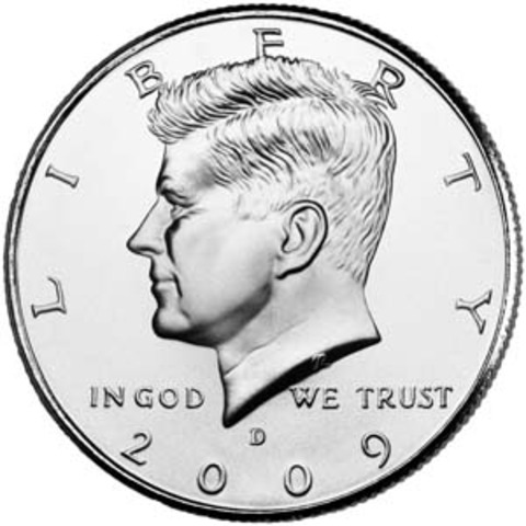 John F. Kennedy - Half dollar