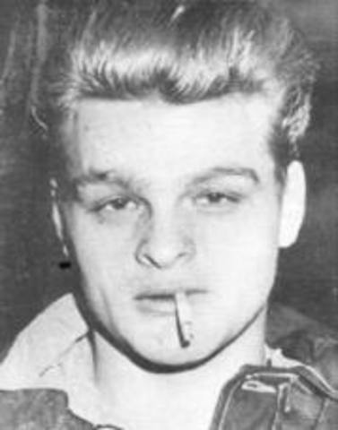 Charles Starkweather homicides capture the attention of Americans, killing eleven people before he is caught in a massive manhunt in Douglas, Wyoming.