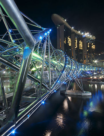 Double Helix Pedestrian Bridge