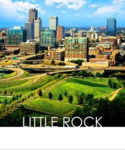 Capital is moved to Little Rock