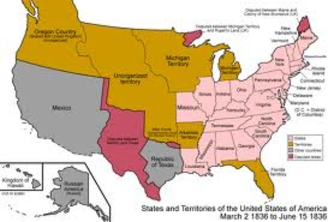 Arkansas becomes a territory