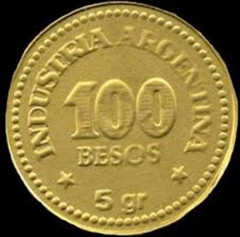 Monedas de oro