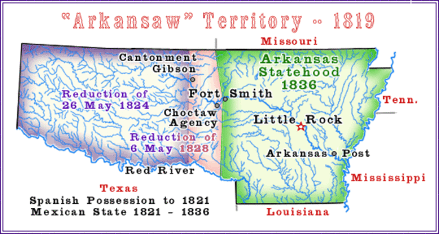 Arkansas Becomes A Territory