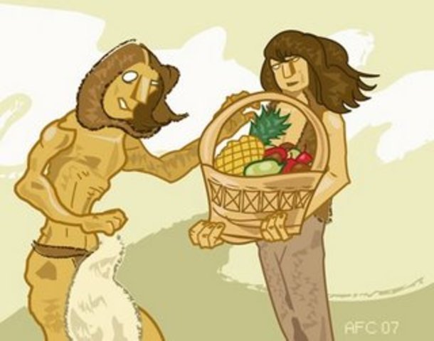 EL TRUEQUE, ANTES DE LA MONEDA.