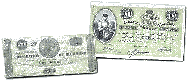 El papel moneda se fue haciendo popular a lo largo del siglo XVIII, pero seguía siendo dinero crediticio que se emitía para respaldar los depósitos de oro o plata. El dinero fiduciario, cuando surgió, era normalmente una medida de urgencia para tiempos de