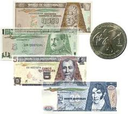Guatemala Acuño la Moneda
