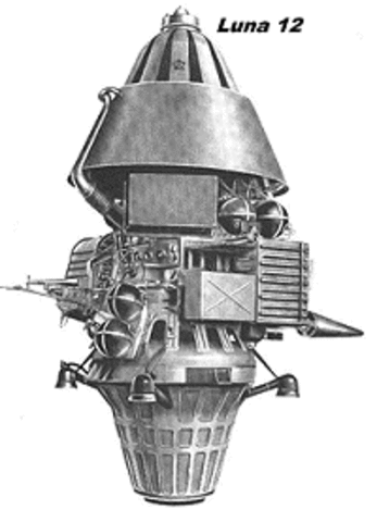 Luna 12, Lunar oribiter