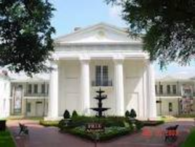 The Old State House was built and became the HQ for Arkansas’s Government