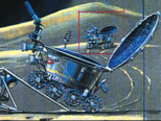 Luna 21, Lunar landind