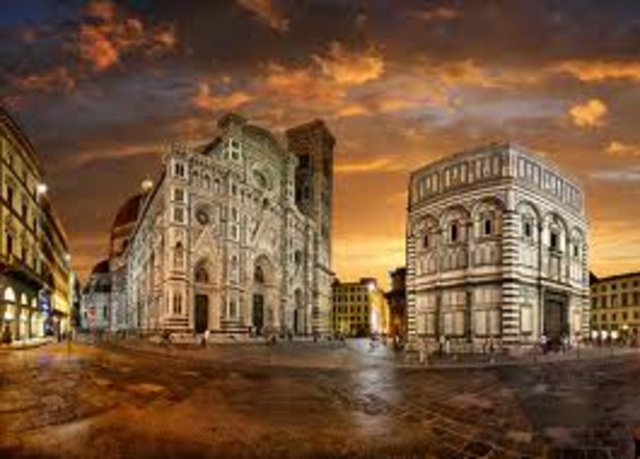 Leonardo returns to Florence.