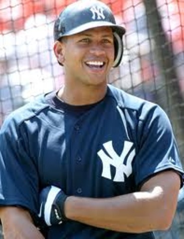 Alex Rodriguez was born on my birthday
