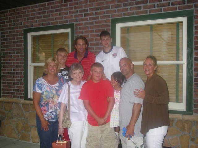 My cousin Zeni is brought into the family.