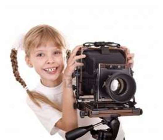 Cuando yo tenía diez años, yo cotaba chistes, yo sacaba fotos mucho, y yo decía la verdad.