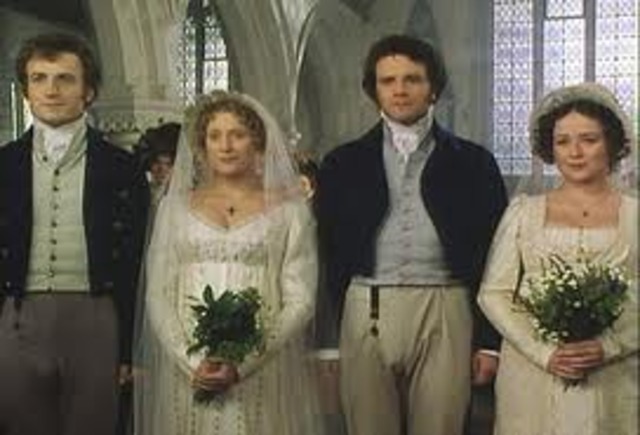 Mr. Darcy and Elizabeth and Mr. Bingely and Jane get married.