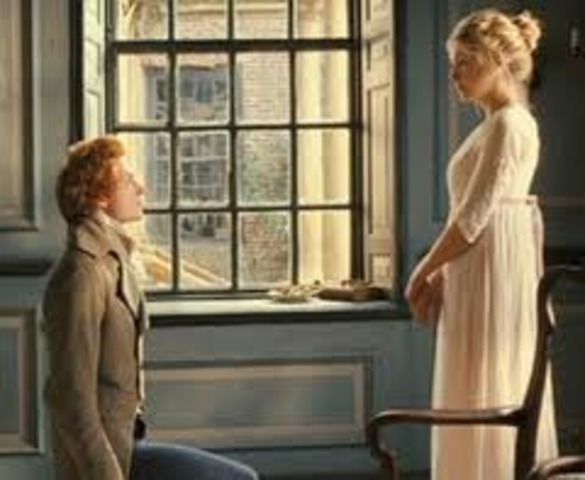 Mr. Bingley proposes to Jane