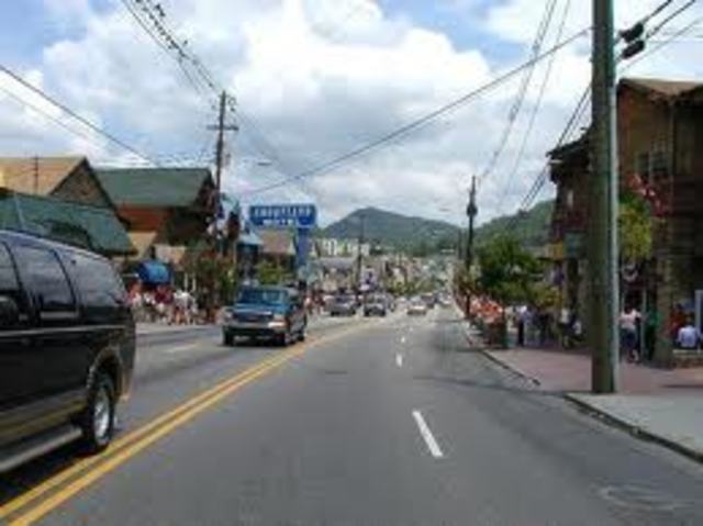 Me and My Family Went to Gatlinburg,Tennessee