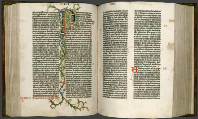 Gutenbuerg's Bible