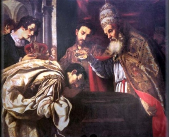 Constantine's Baptizism