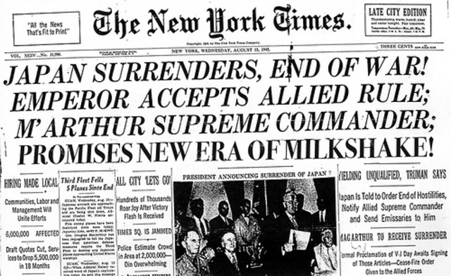 Japan Surrenders