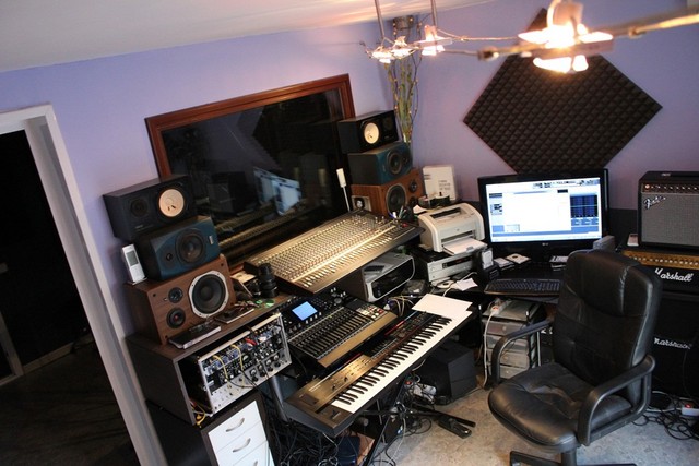 sala de ensayo y diseño