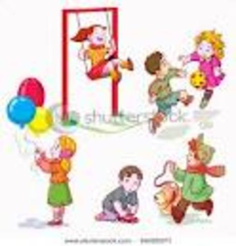 Cuando yo tenía dos años, yo gritaba a veces, yo visitaba amis abuelos en México con mi familia, y yo jugaba con mis hermanos.